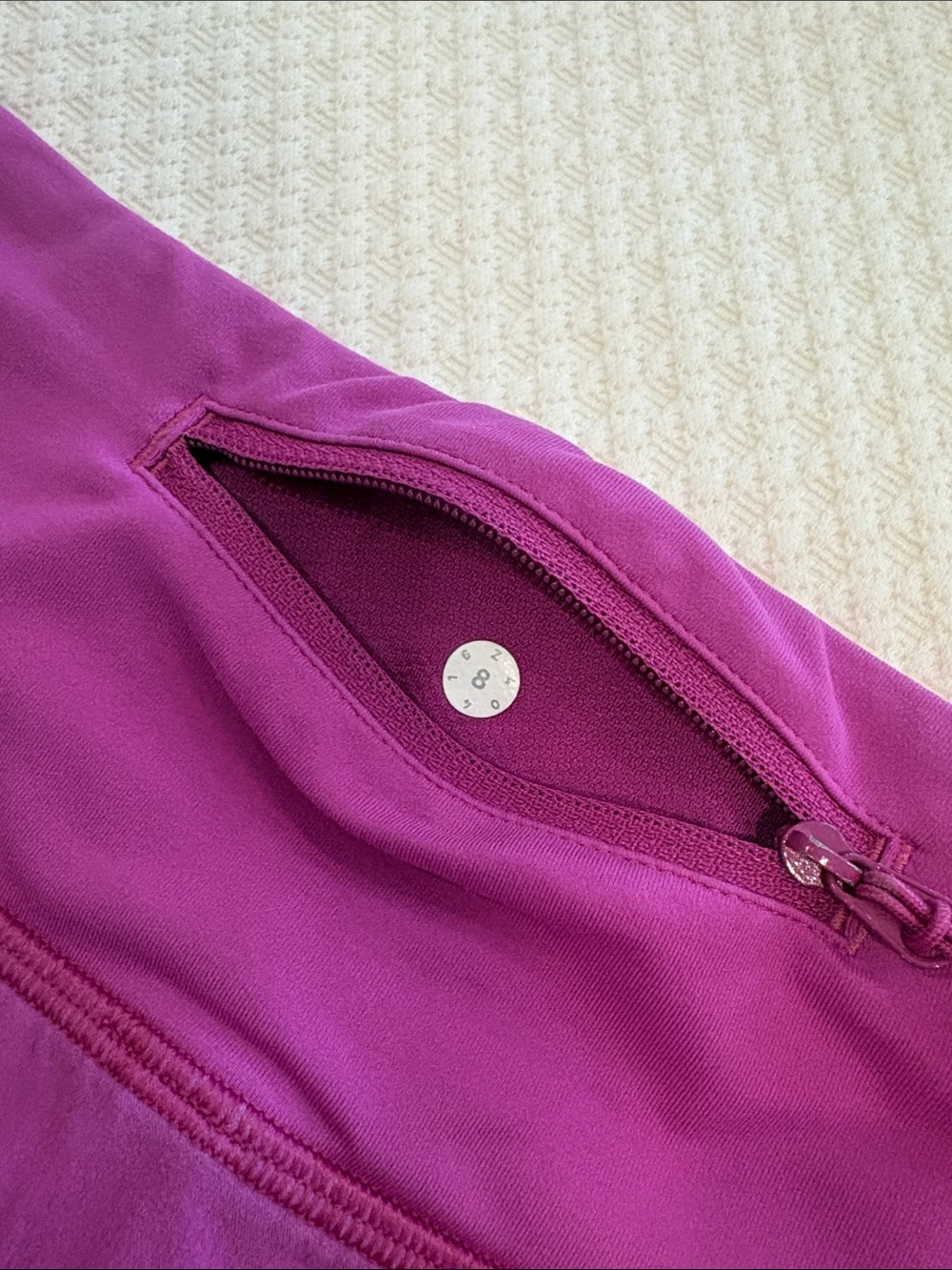 Women's Active Skort Shorts in Magenta - Picture 3 of 5